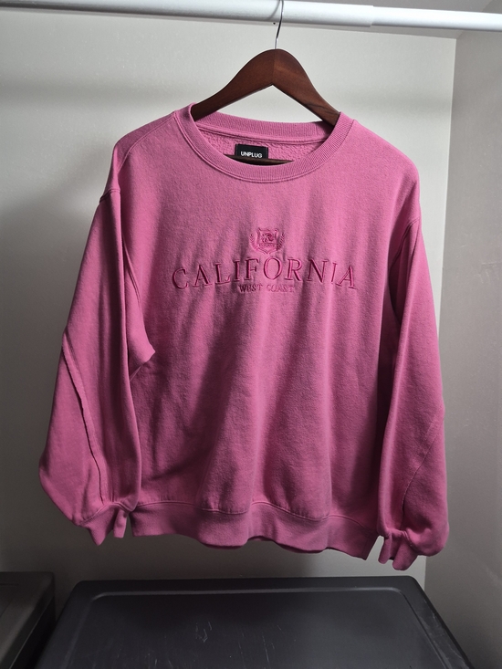 Bluenotes Sweaters - Bluenotes Pink California Crewneck Sweatshirt